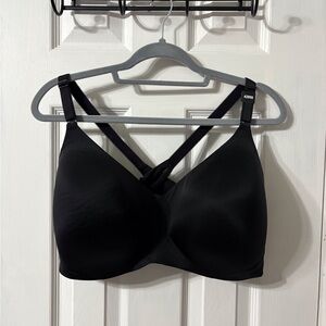 Torrid Black Cross-Back Bra